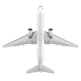 Footer Airplane Image 1